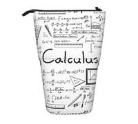 JBYJBX Astuccio portamatite telescopico multiuso dorato con stampa a stelle lucide, organizer per cancelleria, Calcolo geometrico matematico, Taglia unica