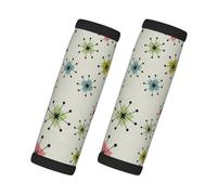 JBYJBX Atomic Stars Pattern Print Style and Functionality Wraps Grip Bagaglio Maniglia Wrap Grip Antiscivolo Easy Comfort