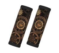 JBYJBX Gears Clock Bronze Century Print Style and Functionality Wraps Grip Bagaglio Maniglia Wraps antiscivolo Grip Easy Comfort