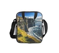 JBYJBX Irlanda All'aperto Contea Clare The Cliffs Stampa Trasparente Isolato Capacità Pranzo Contenitore di Stoccaggio All'aperto Ufficio Viaggi Picnic