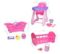 JC TOYS- Accessories Accessori per Bambole, Colore Rosa, 13 inch, 81453