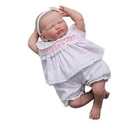 JC TOYS - Bambola Reborn Leonor di Berenguer Classics Edizione Limitata, Appena Nata 46 cm, in Vinile Morbido, Ragazza, Fatta a Mano, Prodotta in Spagna, +14 Anni