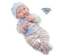 JC Toys -La Newborn Attributo non applicabile al Prodotto Bambola Bambola, Colore Blu (18057)