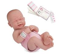 jc toys La Newborn Boutique - Bambola realistica da 35,6 cm anatomicamente corretta - First Tear da Vynil sviluppata da Berenguer