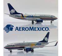 JC Wings 1/400 XX40028 Boeing 737-700 Aeromexico "GO VISA" N784XA Polished