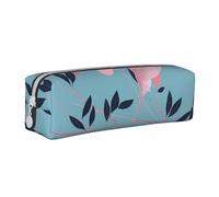 JCAKES Astuccio in pelle a grana di pesce laser, astuccio per matite personalizzato, astuccio per ragazze, astuccio per ragazzi, borsa per cosmetici, piccolo astuccio per matite, Motivo classico