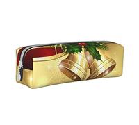 JCAKES Astuccio in pelle con albero di ciliegio giapponese, astuccio personalizzato per ragazze astucci per ragazzi borsa per cosmetici piccolo astuccio per matite, Cammello di Natale in lontananza,
