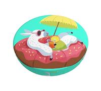 JCAKES Copri cuscino rotondo per sedia da bar e sgabello da bar rotondo