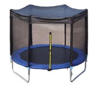 Jcasbdn Coperchio tonalità di Trampolino Coperchio di Trampolino da 8 Piedi per 6 Pali con Corda di Collegamento Proteggi dal Sole e dalle Foglie