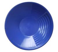 Jcasbdn Padella d'oro, Attrezzatura da panoramica in Oro Blu Rotonde da 15 Pollici con Diverse Attrezzature per la Prospettiva Manuale di plastica Portatile Leggera