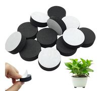 Jcasbdn PT PETTORE 24PCS 1.2x0.6 ROURM AUTODESIVE FORNATORE FORMATORE Piedi Non Slip E Sturdy Flower Pot Pot Pot per Esterno Interno