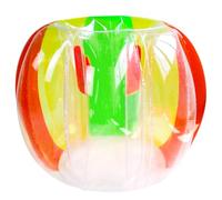 Jcasbdn Sfera di Criceto Umano da 35 Pollici in PVC Sfere paraurti gonfiabili Bolla Umana a Prova con la Cintura di Fissaggio della Maniglia