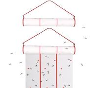 Jcasbdn Tape Volare, 2 PCS 13.12 Piedi Rotolo di Carta Volante appiccicoso, Nastro Orizzontale o Verticale, Rotolo di Trappola sospesa per Esterno/Interno, Serra, stalle, Giardino