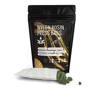 JCASE “Rosin Bags” - Bustine in nylon per estrazione dell'olio, 25, 90 e 120 micron, dimensioni 6 x 10 cm (10 pezzi) (160µm)