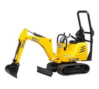 JCB 8010 CTS Modellino di scavatore Preassemblato 1:16, Veicolo modello giallo/Nero, Modellino di scavatore, Preassemblato, 1:16, JCB 8010 CTS, Qualsiasi tipo, ABS sintetico
