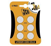 JCB, batterie al litio a bottone CR2016 - 2 x, 2 x, 2 x CR2032 CR2025 (confezione da 6)