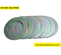 JCB ESCAVATORE BENNA PERNO SPESSORI DISTANZIALE RONDELLA 115 MM X 75 MM X 2 M...
