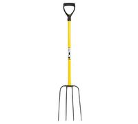JCB - Forchette professionali forgiate in acciaio resistente - Manico a T professionale per cantieri e giardinaggio - per il miglioramento della casa - Garanzia a vita