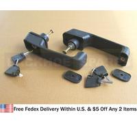 JCB Maniglia Porta Con 2 Chiavi, Set 2 Pezzi (Part Number 123/02590)