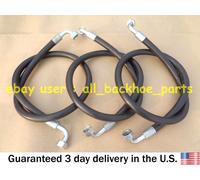 JCB Pala Meccanica - Circuito Manichetta 1/2 Bsp 1205MM, Set Di 3 Pezzi (613/