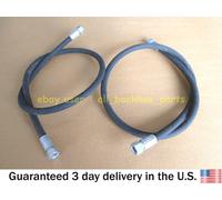 JCB Pala Meccanica - Manichetta 1/4BSP 1050 MM,Set Di 2 Pezzi (Pezzo N°