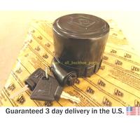 JCB Pala Meccanica - Originale Idraulico Serbatoio Tappo & 1 Chiave (Parte #