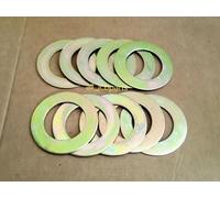 Jcb Parts - Rondelle per spilli a secchio, set di 10 pezzi, dimensioni 80 4...
