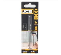 JCB Punta da trapano per muratura, 3 x 70 mm, con scanalature di precisione, angolo di punta di 135 gradi, eccezionale resistenza in acciaio al carbonio, garanzia standard di 3 anni