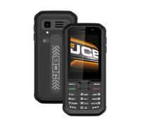 JCB Tradesman 3 4G Telefono robusto con WiFi, impermeabile, con WhatsApp, punto di accesso, doppia SIM e Bluetooth, nero