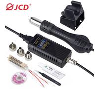 Stazione di saldatura 2 in 1 da 750 W Stazione di rilavorazione di saldatura con display digitale 8898 KIT 3