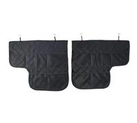 JCdvfMqhn 2 Pezzi Protettore per Porte per Auto universali per Cani Copertura per Porta per Animali Domestici Impatibile con Resistenza graffiata con la Maggior Parte dei Veicoli 2 Pacchetti(Black)