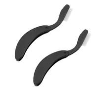 JchEnye 2 Pettini per Ciglie Pieghevoli - Pettini per Ciglie Neri, Pettine per Ciglie Portatile, Pettine per sopracciglia con Aghi in Acciaio