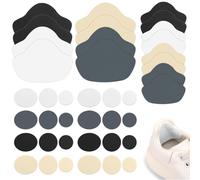 JchEnye 20 Paia di Toppe di Riparazione per Scarpe da Ginnastica Riparazione del Tallone autoadesiva Prevenzione dei Buchi delle Scarpe Kit di Toppe per Scarpe da Ginnastica in Pelle Scarpe con Tacco