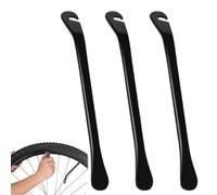 JchEnye Set di 3 sollevatori di pneumatici da bicicletta in acciaio al carbonio, strumento di cambio gomme in acciaio al carbonio di alta qualità