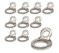 JCHL, ganci per ancoraggi in acciaio inox, multiuso, per moto Dirtbike, ATV, rimorchio, camion, colore oro rosa (confezione da 10)