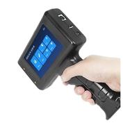 JCKJWL A for stampante a getto d'inchiostro portatile da 12,7 mm portatile for numeri di del codice QR con data di scadenza del metallo Stampa multiformato(Printer 3 black inks)