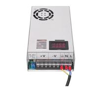 JCKJWL Alimentatore Switching Universale DC da 500 W 0-12 V 15 V 24 V 36 V 48 V 60 V 85 V 200 V Alimentatore con Display Digitale a LED per Illuminazione a LED, apparecchiature elettroni(27V)