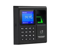JCKJWL F30 Macchina for la presenza di Impronte digitali Tastiera RFID Controllo accessi Registratore Orologio Elettrico Gestione Dati USB con Chiavi Supporto multilingue