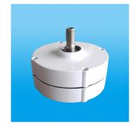 JCKJWL Generatore Eolico 750 Giri/min 500w 12V 24V Mulino a AC DC Power Dinamo Magnetica turbina ad Acqua idro Tore Generazione di energia a Basso Rumore e ad Alta EF(with Mppt Controller,24V_500W)