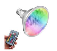 JCKJWL Lampada Par38 a Led IP65 Impermeabile 20W RGB 3000K 4000K 6000K E27 Luci for Piscina con Telecomando Illuminazione di grandi aree