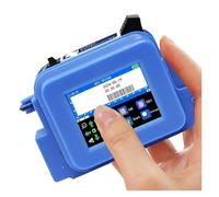 JCKJWL Macchina da stampa della data immagine del logo del numero di del codice a barre QR del della stampante a getto d'inchiostro portatile mini portatile da 12,7 mm Stampa multiformato(With 2 ink)
