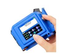 JCKJWL Macchina for la codifica della data del logo della mini stampante portatile da 12,7/25,4 mm Stampante a getto d'inchiostro portatile non crittografata Stampa multiformato(12.7mm with 2 ink)