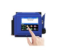 JCKJWL Macchina for la codifica della data del logo immagine del codice a barre QR non crittografata della mini stampante portatile da 25,4 mm/1 pollice Stampa multiformato(With 1 ink)