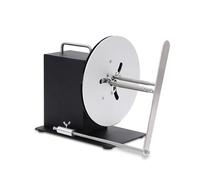 JCKJWL Macchina riavvolgitrice automatica bidirezionale for etichette da 120 mm Diametro Sincronizzazione della macchina for etichette adesive con stampanti Compatibilità versatile(With Gear lever)