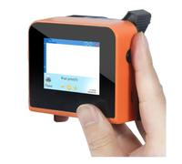 JCKJWL Mini stampante a getto d'inchiostro portatile da 12,7 mm for codice a barre QR Data Numero logo Data di scadenza Codifica macchina 25 lingue Stampa multiformato(Non Cartridge)