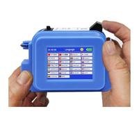 JCKJWL Mini stampante da 12,7 mm Stampante portatile Barra QR Codice batch Data Numero Logo Scadenza Etichetta stampante a getto d'inchiostro portatile Stampa multiformato(With 1 ink-12.7mm)