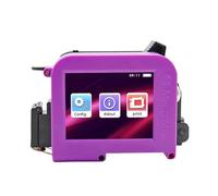 JCKJWL Mini stampante portatile for etichette con data di produzione, codice QR, imballaggio di tappi di bottiglia, macchina di codifica resistente alla luce Stampa multiformato(Printer-2 Ink)