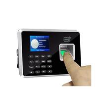 JCKJWL Orologio for Piccole Imprese, Scheda Macchina for Orologio con Impronte digitali e Dispositivo di monitoraggio Elettrico biometrico dei dipendenti Supporto multilingue