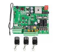 JCKJWL Scheda PCB DC 24V for Pannello di Controllo apricancello a Battente Automatico a Due Bracci Smart Control Center Sostituisci i raccordi per cancello a Battente, Porta Scorrevole(with 3 RC)