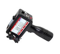 JCKJWL Stampante a getto d'inchiostro portatile for condotte, macchina for la codifica di data di produzione e numero di tubi e cavi in acciaio Stampa multiformato(Printer - Black Ink)